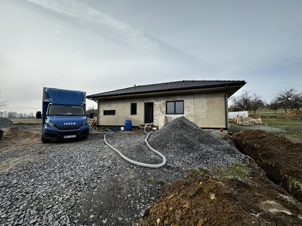 Zateplení stropu bungalov